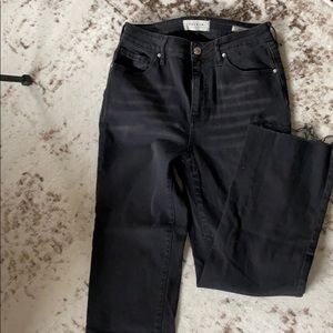 PacSun high rise crop kick jeans